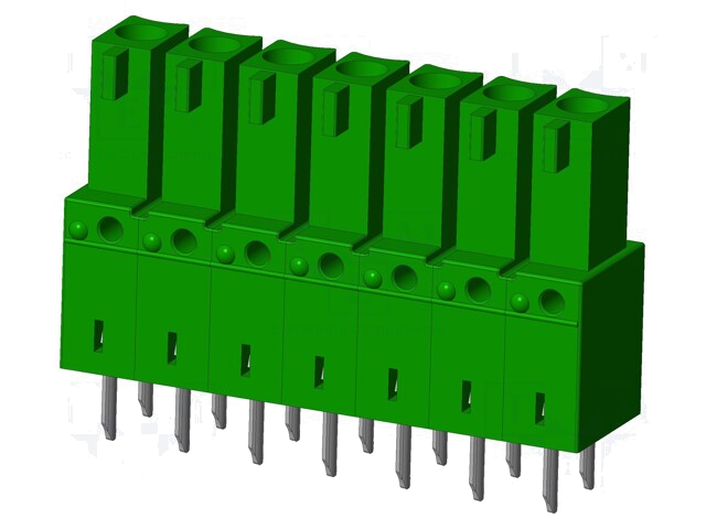 Connector: ontkoppelbare terminal strip; contact; vrouwelijk Connector: ontkoppelbare terminal strip; contact; vrouwelijk